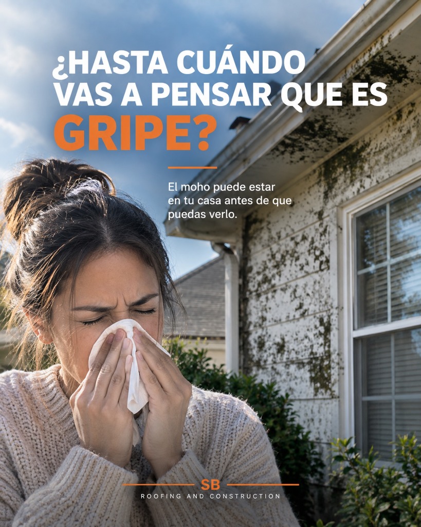 SB Restorations - ¿Hasta cuándo vas a pensar que es gripe? El moho puede estar en tu casa